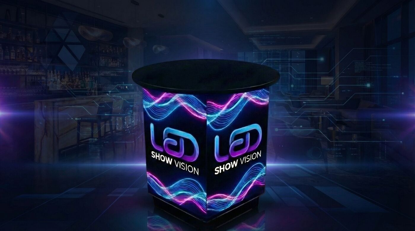 LED Display Tables | Book for Your Event | Event Entertainment Capital